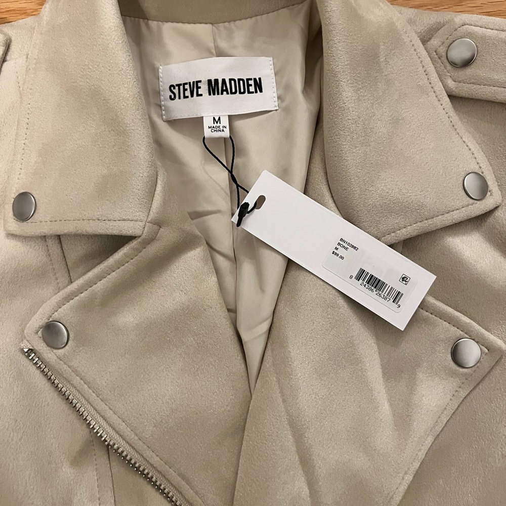 Steve madden suede jacket
